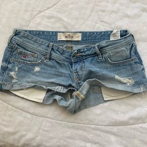 Hollister Light Denim Shorts